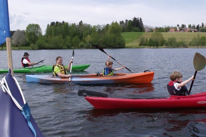 Private Canoe & Kayak Tour on the Rottach Reservoir — Rottach-Egern Bavaria