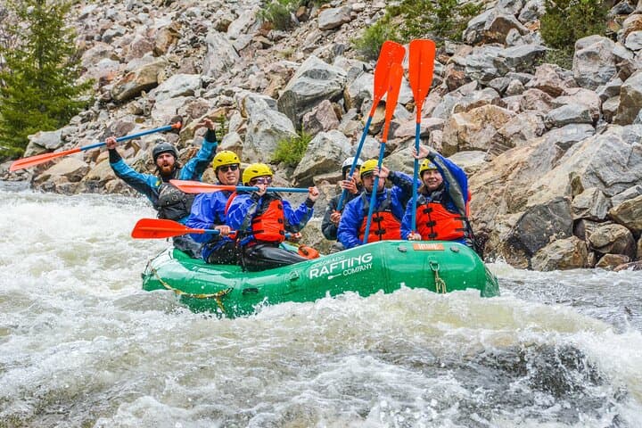 Intermediate Whitewater Rafting on Clear Creek: Cannonball Run Adventure