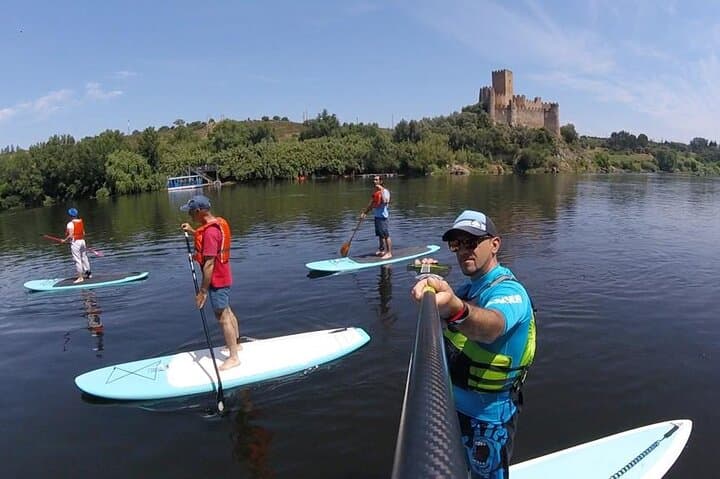 Stand-Up Paddle to Almourol Castle: Tagus River SUP Tour from Vila Nova da Barquinha