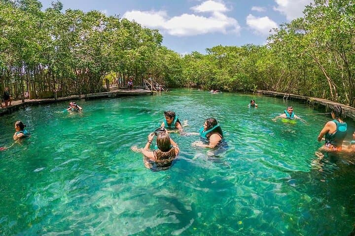Holbox Island Full-Day Tour: Cenote Swim, Isla de la Pasión & Beach Lunch photo 3