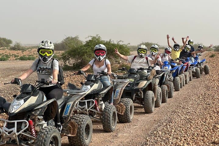 Sunset Quad and Camel Experience in Marrakech Palmeraie