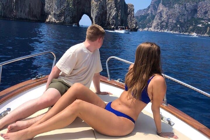 Capri Cave & Faraglioni Boat Tour: Swim, Snack, and Limoncello photo 5