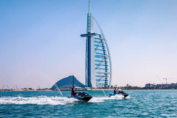 Private 1-Hour Jet Ski Tour in Dubai — Burj Al Arab & Atlantis Views photo 1