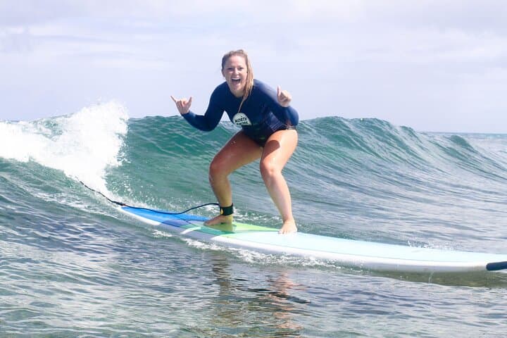 Private North Shore Surf Lessons for Small Groups — 2-Hour Beginner Session photo 5