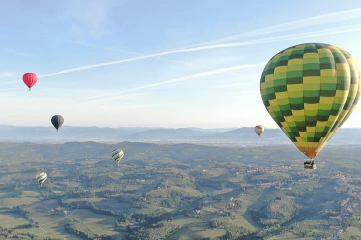 Sunrise Hot Air Balloon Over Tuscany: Siena Balloon Ride & Vineyard Views photo 2