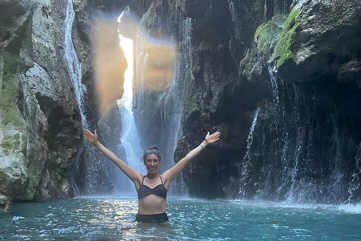 River Trekking from Kourtaliotiko Gorge to Preveli Beach: Waterfall Swim and Palm Forest Hike photo 2
