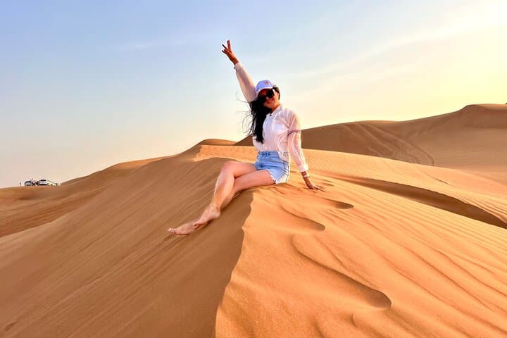 Dubai Desert Safari: Dune Bashing, Camel Ride & BBQ Experience photo 5
