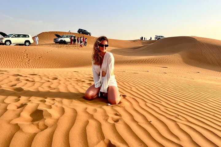 Dubai Desert Safari: Dune Bashing, Camel Ride & BBQ Experience photo 6