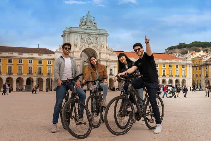 Lisbon 360º Private Guided Tour — Bike, Walk & Tagus Boat Ride with Pastéis de Belém photo 2