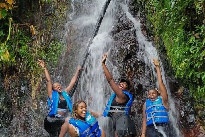 El Yunque Rainforest Waterslides, Cliff Jumps & Rope Swing Adventure photo 3