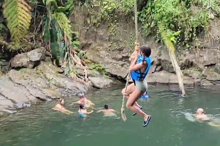 El Yunque Rainforest Waterslides, Cliff Jumps & Rope Swing Adventure photo 2