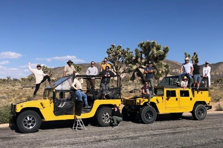 Joshua Tree Open-Air Hummer Adventure — Keys View, Hidden Valley & Balanced Rocks