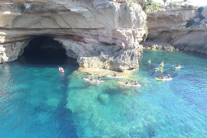 Sunset Kayak and Snorkel Tour off Ibiza's West Coast photo 2