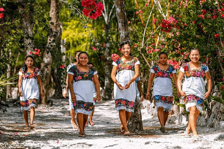 Explore Four Cenotes and a Mayan Community: Zip Lines, Snorkel & Jungle Views Near Playa del Carmen photo 2