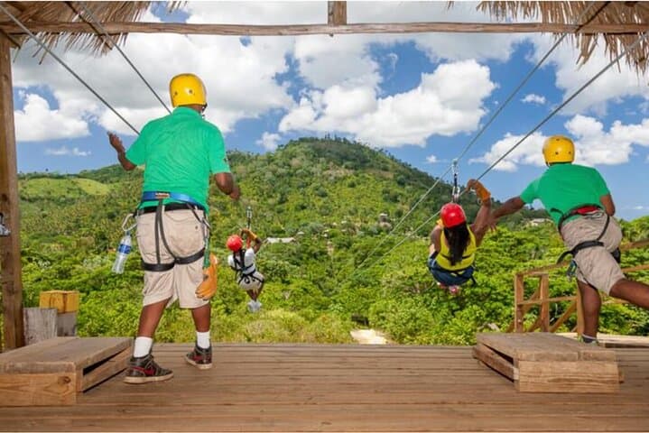 High-Flying Zip Line Adventure in Punta Cana's Anamuya Mountains photo 2