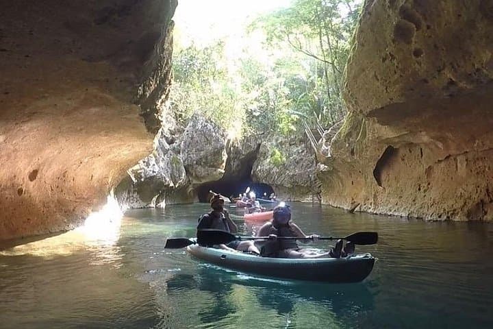 Cave Kayaking and Six‑Line Jungle Zipline Near Belize City