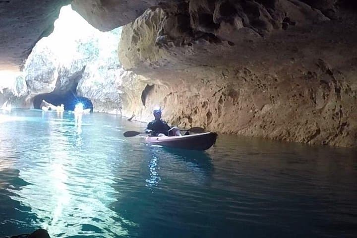 Cave Kayaking and Six‑Line Jungle Zipline Near Belize City photo 4