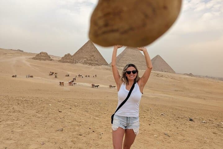 Cairo in a Day: Private Guided Flight from Luxor to Giza, NMEC & Khan El-Khalili photo 6
