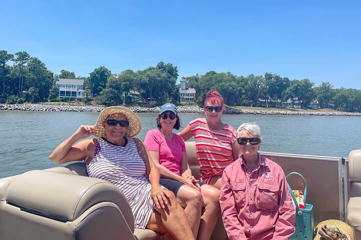 Hilton Head Luxury Pontoon Rental — Self-Drive Boat Hire at Shelter Cove Marina photo 6