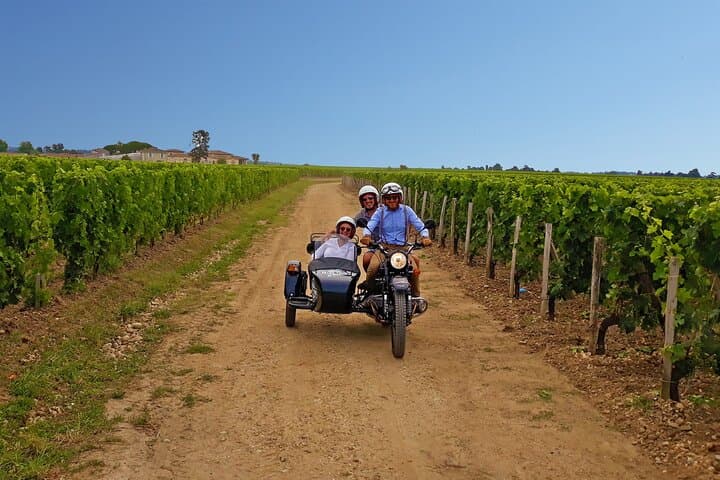 Sidecar Ride Through Saint-Émilion Vineyards — Private 1.5 Hour Tour with Wine Tasting photo 2