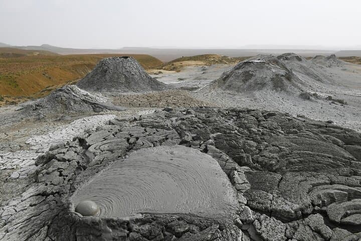 Gobustan Day Trip: Mud Volcanoes, Rock Art & Fire Temples from Baku