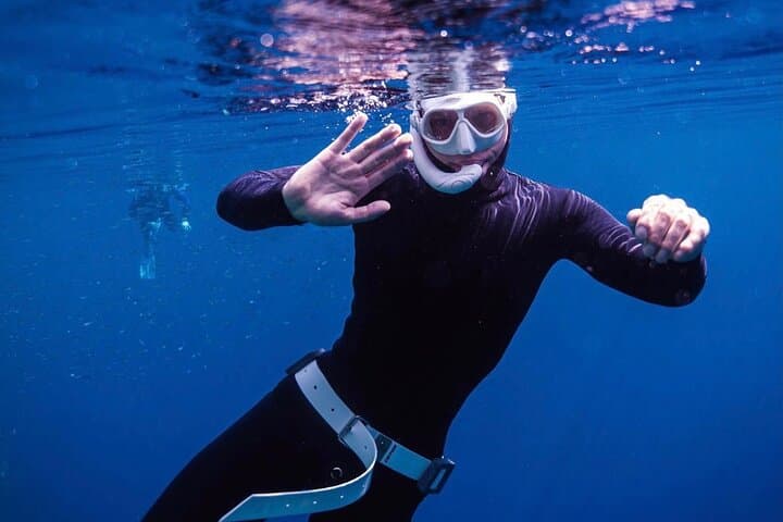 Beginner Freediving in Malta: Balluta Bay to Blue Grotto photo 4