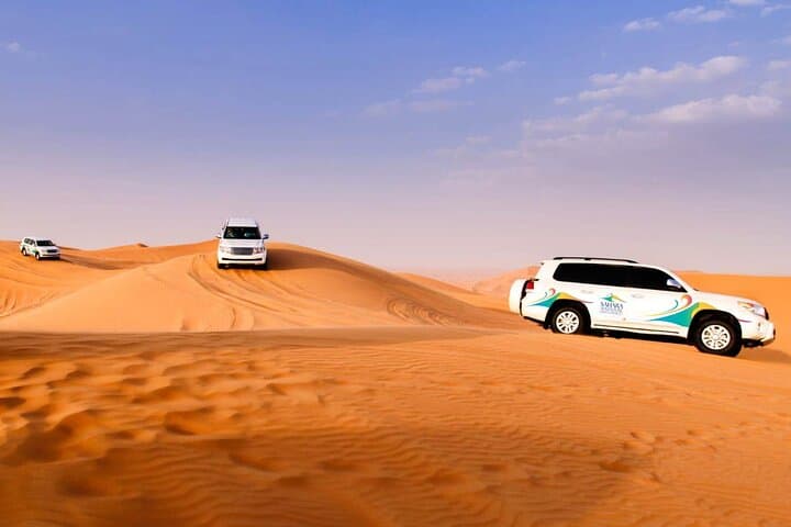 Dubai Desert Safari: Sunset Dune Drive, Quad Biking & BBQ Camp Experience