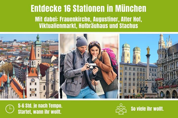 Munich Old Town Scavenger Hunt: Self-Guided City Game through Marienplatz and Viktualienmarkt photo 3
