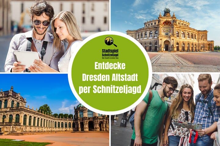 Dresden Old Town Scavenger Hunt: Independent Puzzle Box City Game