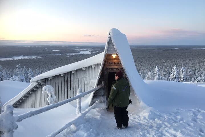 Dig for Amethyst at Lampivaara: Luosto Snow‑Train Gem‑Mining Experience photo 6