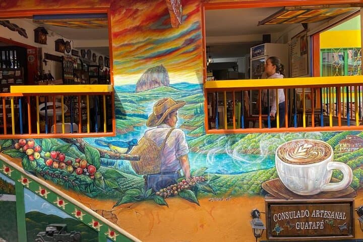 Medellín Day Trip: Guatapé, El Peñol Rock & Coffee Farm Private Tour photo 4
