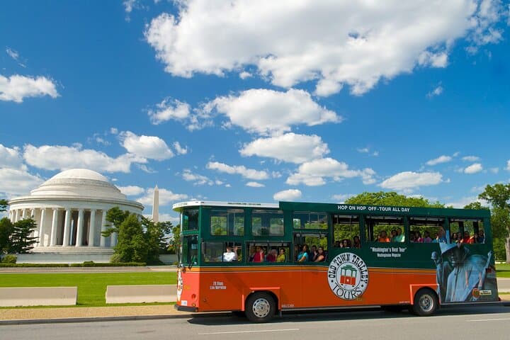 Hop-On Hop-Off DC Trolley Tour + Arlington National Cemetery — 21 Stops in One Day