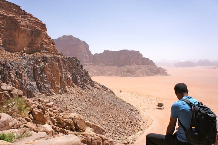 Half-Day Wadi Rum Jeep Tour with Bedouin Camp Meal and Overnight photo 5