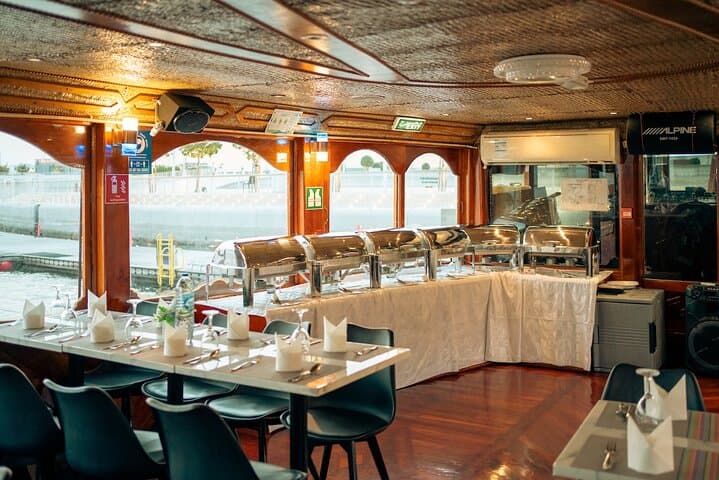 Evening Dhow Dinner Cruise in Dubai Marina — 2-Hour Buffet & Tanura Show photo 3