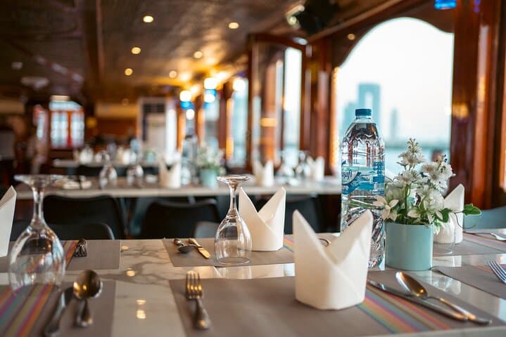 Evening Dhow Dinner Cruise in Dubai Marina — 2-Hour Buffet & Tanura Show photo 4