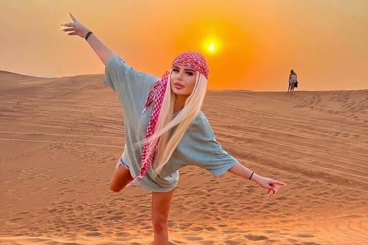 Morning Dune Explorer: Lahbab Quad Ride, Camel Trek & Dune Bashing in Dubai photo 3