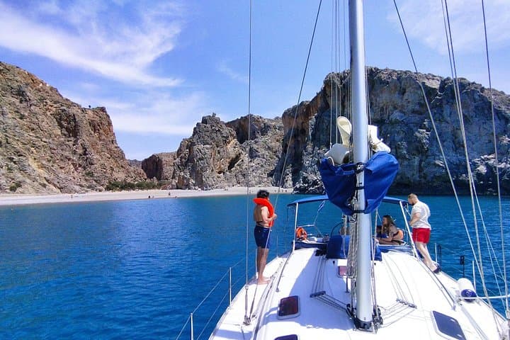 South Crete Sailing Day Cruise from Rethymno to Agia Galini