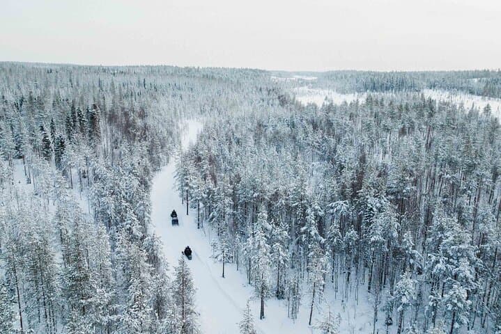 Snowmobile Safari and Ice Fishing in Rovaniemi: Lapland Winter Adventure photo 4