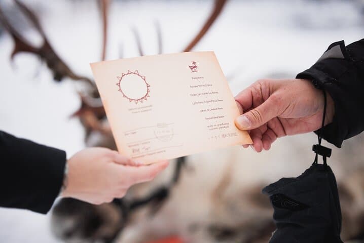 Husky and Reindeer Adventure with Snowmobiling in Arctic Circle Finland photo 5