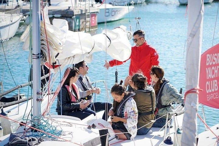 2-Hour J80 Sailing Experience in Barcelona — Racing Yacht Cruise from Port Olímpic photo 2