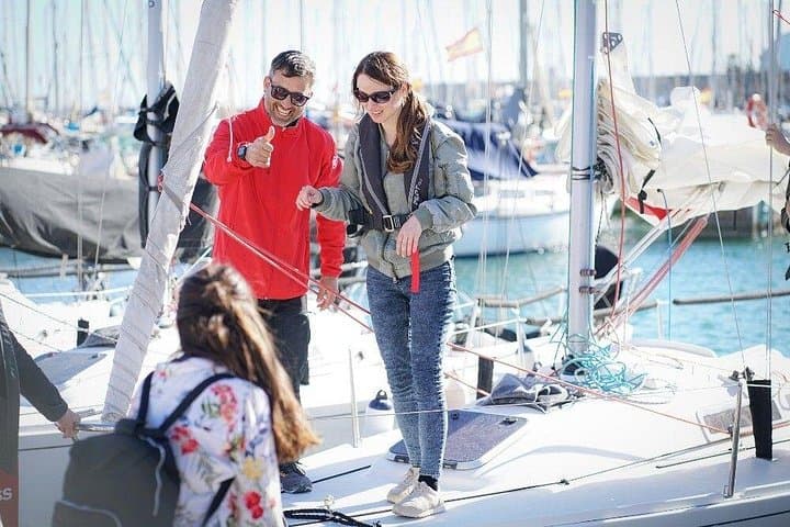 2-Hour J80 Sailing Experience in Barcelona — Racing Yacht Cruise from Port Olímpic photo 3