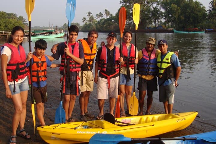 Spike's Salonia Backwaters Kayak Tour — North Goa Mangrove Paddle & Birdwatching