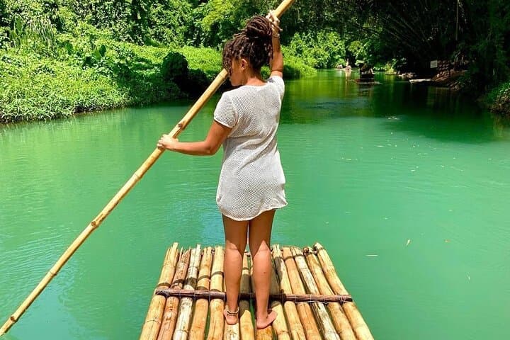 Private Martha Brae River Rafting from Montego Bay — Bamboo Raft Adventure
