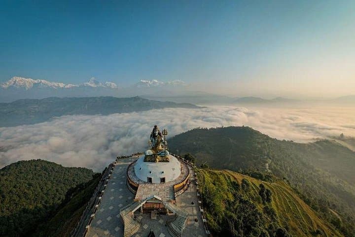 Pokhara Hike to Pumdikot Shiva Idol and World Peace Stupa photo 2