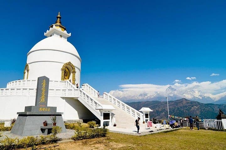 Pokhara Hike to Pumdikot Shiva Idol and World Peace Stupa photo 3