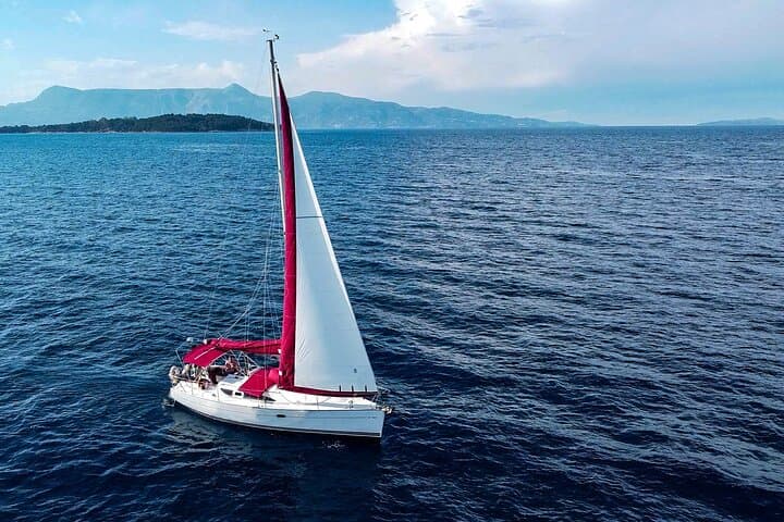 Full-Day Private Sailing Tour from Gouvia Marina — Corfu Coves & Swim Stops photo 1