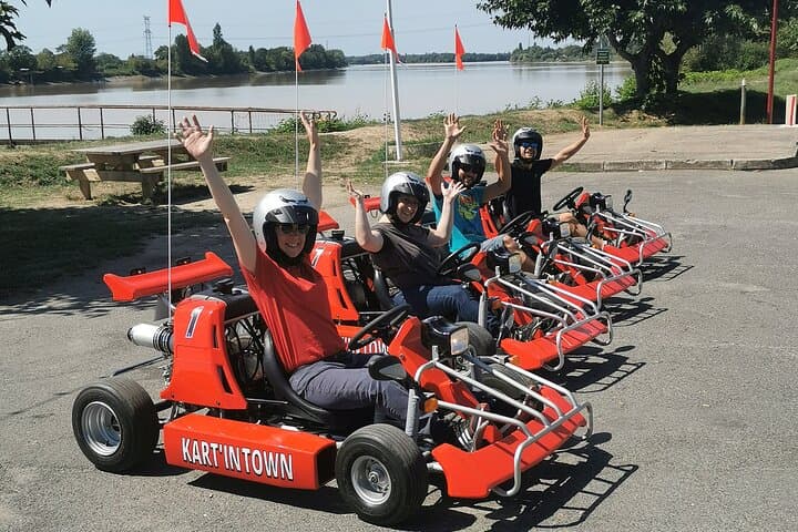 Drive Road Karts in Gironde: Private Guided Karting Tour from Bordeaux photo 2