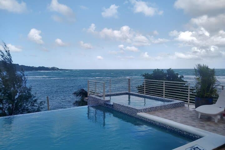 Surf Boston Bay and Motorized Canoe the Blue Lagoon — Private Tour from Ocho Rios photo 4