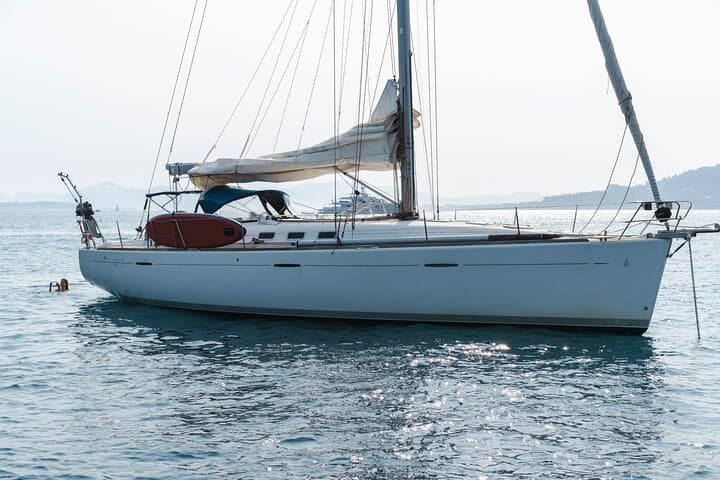 Sunset Aperitif Sail Around Cap d'Antibes — Private Swim, Snorkel & Paddle photo 2