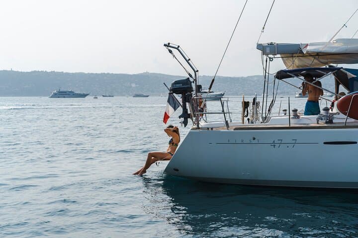 Sunset Aperitif Sail Around Cap d'Antibes — Private Swim, Snorkel & Paddle photo 3